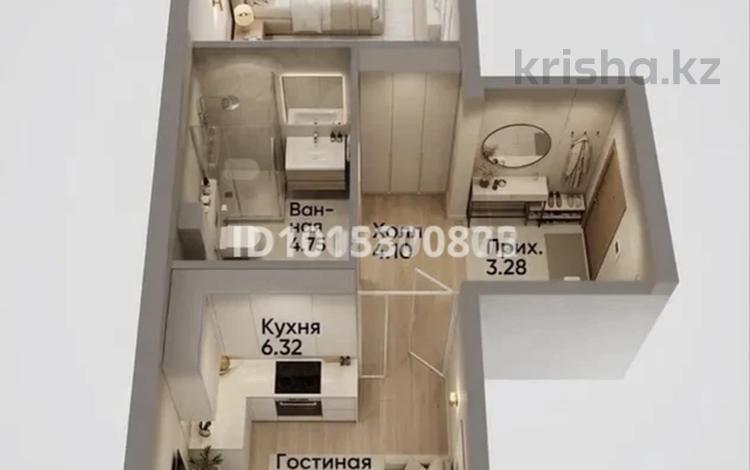 2-комнатная квартира · 57 м² · 4/12 этаж, Макатаева - Байтурсынова 2 за 49 млн ₸ в Алматы, Алмалинский р-н — фото 2