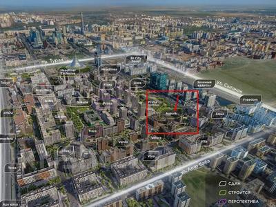 4-комнатная квартира · 139.4 м² · 8/9 этаж, Е-899 за ~ 128.8 млн ₸ в Астане, Нура р-н