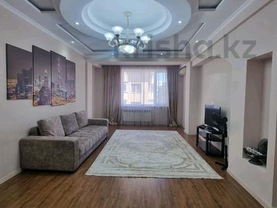 2-комнатная квартира, 95.3 м², 6/11 этаж помесячно, мкр Жетысу-3 за 300 000 〒 в Алматы, Ауэзовский р-н
