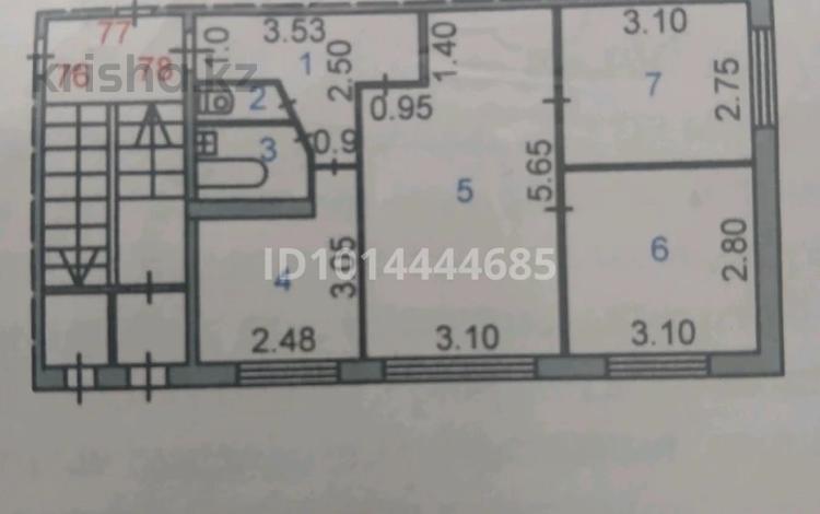 3-бөлмелі пәтер · 47.8 м² · 1/5 қабат, 13-шағынаудан, Майкудук, 13й микрорайон 8, бағасы: 13.5 млн ₸ в Караганде, Алихана Бокейханова р-н — фото 2