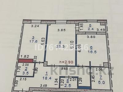 2-комнатная квартира · 89 м² · 9/9 этаж, Наримановская 123/Б — Абая Фролова за 45.5 млн 〒 в Костанае