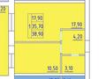 2-комнатная квартира · 40 м² · 9/9 этаж, Е-810 2/21 — Ұлы Дала новый МОСТ за 25 млн ₸ в Астане — фото 19