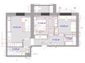 3-комнатная квартира · 64 м² · 6/8 этаж, мкр Новый Город, Проспект Республики 1/7 за 45 млн 〒 в Караганде, Казыбек би р-н
