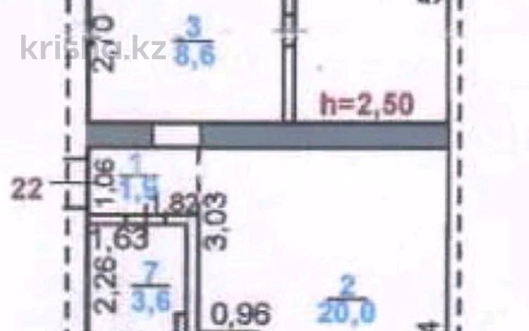 3-комнатная квартира · 63 м² · 3/5 этаж, ул. Павла Корчагина — Кольцо за 19 млн ₸ в Рудном — фото 2