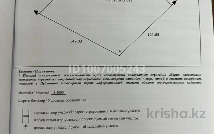 Участок · 2 га, мкр Ынтымак-2 — Находится вощле Теиірші әулие за 220 млн ₸ в Шымкенте, Абайский р-н — фото 6