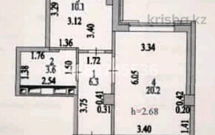 1-комнатная квартира, 41 м², 16/16 этаж, Мангилик Ел 17 за 18 млн 〒 в Астане, Есильский р-н — фото 12