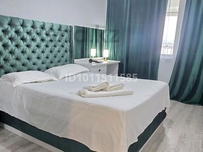 1-комнатная квартира · 36.5 м² · 10/13 этаж, Навои 210/1-3 — Навои торайгырова мустафина мега орбита шахристан за 16 000 ₸ в Алматы, Бостандыкский р-н