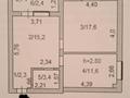 2-комнатная квартира · 52 м² · 4/4 этаж, Сатпаева 35 за 15.6 млн 〒 в Кокшетау — фото 2