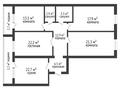 4-комнатная квартира, 131 м², 6/9 этаж, Назарбаева 197 за 59.3 млн 〒 в Костанае — фото 10