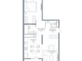 2-комнатная квартира · 80 м² · 3/16 этаж, Каныша Сатпаева 90/55Б — ДОМ СДАН за 61.5 млн ₸ в Алматы, Бостандыкский р-н