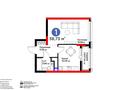 1-бөлмелі пәтер · 38.73 м² · 14/16 қабат, Жошы хан 10, бағасы: 32 млн ₸ в Астане, Есильский р-н — фото 2