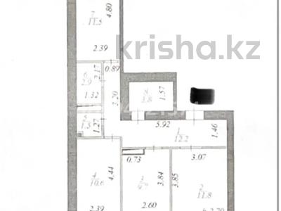 3-комнатная квартира, 69 м², 2/7 этаж, Сыганак 18 за 35 млн 〒 в Астане, Нура р-н