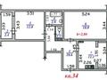 2-бөлмелі пәтер · 58.1 м² · 3/9 қабат, Таугүл-1 ш/а. 85, бағасы: 43 млн ₸ в Алматы, Ауэзовский р-н