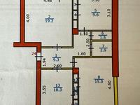 3-комнатная квартира · 69.7 м² · 4/4 этаж, Гагарина 2 за 13 млн ₸ в Риддере