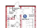 1-комнатная квартира, 40.4 м², 12/12 этаж, Анет Баба 6 за 18 млн 〒 в Астане — фото 20
