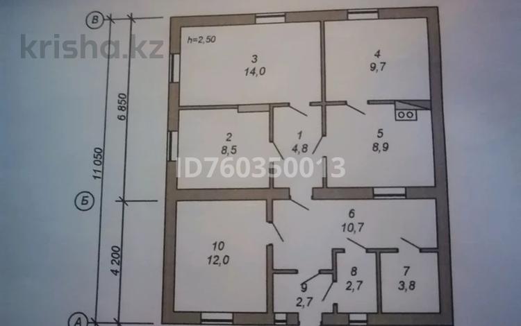 Часть дома · 3 комнаты · 80 м² · 10 сот., Ж. Абдыкова — Баян Батыр за 11.8 млн ₸ в Кенжеколе — фото 2