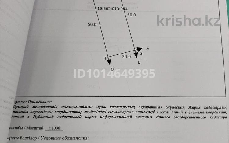 Участок · 10 соток, Отырар мөлтек ауданы — Жаңа мектептің тұсында,трассаға жақын жерде за 3 млн ₸ в Арыси — фото 2