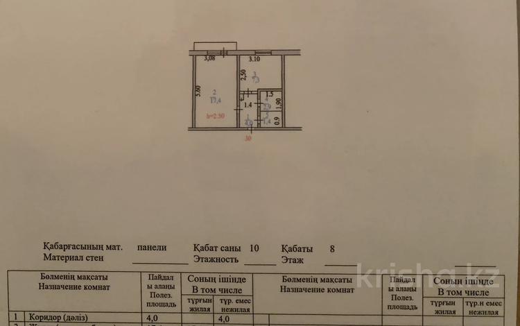 1-комнатная квартира, 35 м², 8/10 этаж, Проезд Аягана Шажимбаева 15 за 16.5 млн 〒 в Петропавловске — фото 3