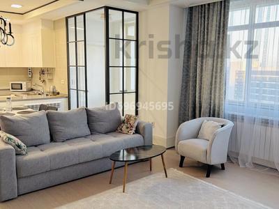 2-комнатная квартира · 75 м² · 22/28 этаж, Нажимеденова 4 — Президентский парк, пирамида за 450 000 ₸ в Астане, Алматы р-н