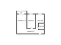 2-бөлмелі пәтер · 45.3 м² · 3/9 қабат, Ленинв 70, бағасы: 10.5 млн ₸ в Рудном — фото 14