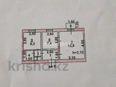 2-комнатная квартира · 40 м² · 2/2 этаж, Быковского 5 — Рекордная за 13.9 млн ₸ в Шымкенте, Аль-Фарабийский р-н