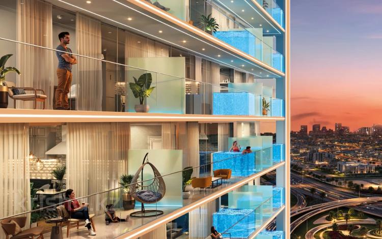 1-комнатная квартира · 34 м² · 19/38 этаж, Дубай за ~ 111 млн 〒 — фото 6