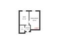 1-бөлмелі пәтер · 45 м² · 3/12 қабат, проспект Алии Молдагуловой, бағасы: 17 млн ₸ в Актобе — фото 13