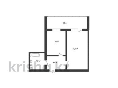 1-бөлмелі пәтер · 40 м² · 1/9 қабат, Осипенко 1/1, бағасы: 19.5 млн ₸ в Павлодаре