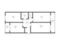 3-комнатная квартира · 83.4 м² · 4/9 этаж, Микрорайон Береке 57 за 45 млн ₸ в Костанае — фото 12