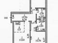 3-комнатная квартира · 74 м² · 4 этаж, мкр Тараз, Рыскулова 22А за 55 млн ₸ в Шымкенте, Аль-Фарабийский р-н — фото 10