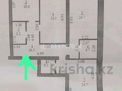 3-бөлмелі пәтер · 122 м² · 1/5 қабат, мкр. Алтын орда, Саздинское лесничества 228/6, бағасы: 39 млн ₸ в Актобе