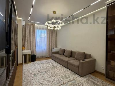 3-комнатная квартира · 72 м² · 1/16 этаж, Каныша Сатпаева за 83 млн 〒 в Алматы, Бостандыкский р-н
