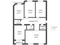 4-бөлмелі пәтер · 169 м² · 6/7 қабат, алтын орда 24 — гранд номад, бағасы: 70 млн ₸ в Актобе — фото 5