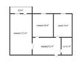 2-бөлмелі пәтер · 48.7 м² · 2/4 қабат, Парковая 23, бағасы: 18 млн ₸ в Рудном — фото 16