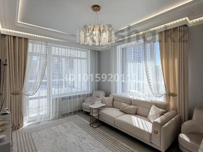 2-комнатная квартира · 60 м² · 2/14 этаж, Кайыма Мухамедханова 6А — Толе би за 55 млн ₸ в Астане, Есильский р-н