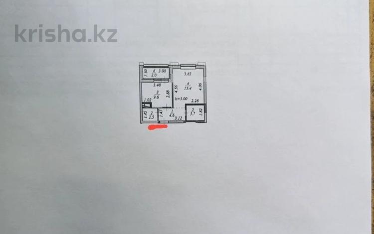 1-комнатная квартира, 37.8 м², Әлихан Бөкейхан 16/3 за 21 млн 〒 в Астане, Есильский р-н — фото 2