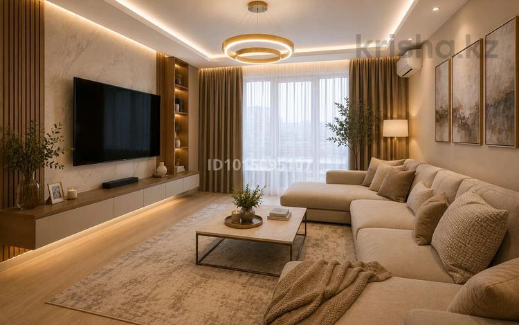 3-бөлмелі пәтер · 110 м² · 4/12 қабат, Туран 34а, бағасы: 34 500 ₸ в Астане, Нура р-н — фото 2