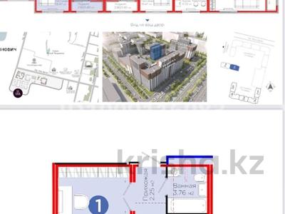 1-комнатная квартира · 35 м² · 9/12 этаж, Улы Дала 14 за 21.5 млн 〒 в Астане, Нура р-н