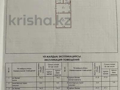 Отдельный дом · 2 комнаты · 79.7 м² · 10 сот., мкр Геолог, Ташенова 131 за 12 млн 〒 в Атырау