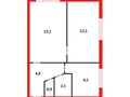 2-бөлмелі пәтер · 40.3 м² · 5/5 қабат, мкр Новый Город, пр.Бухар-Жырау, бағасы: 13.5 млн 〒 в Караганде, Казыбек би р-н — фото 11