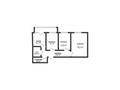 3-бөлмелі пәтер · 81.4 м² · 2/3 қабат, Дорожник, бағасы: 35 млн ₸ в  — фото 19
