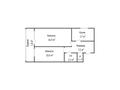 2-бөлмелі пәтер · 48.2 м² · 4/5 қабат, Тауелсиздик 170, бағасы: 23 млн ₸ в Костанае — фото 18