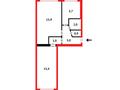 2-комнатная квартира · 43.9 м² · 1/5 этаж, мкр Михайловка , Касыма Аманжолова 21 за 16 млн ₸ в Караганде, Казыбек би р-н — фото 10