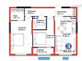 3-комнатная квартира · 68.87 м² · 3/6 этаж, мкр Гажайып 11/14а за 49 млн ₸ в Алматы, Алатауский р-н — фото 4