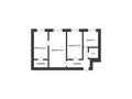 3-бөлмелі пәтер · 55.3 м² · 1/4 қабат, Ленина 9, бағасы: 15.5 млн ₸ в  — фото 13
