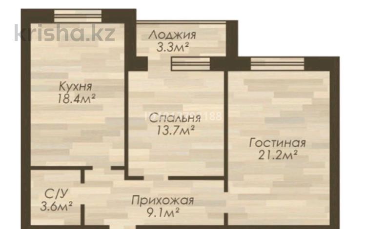 2-комнатная квартира · 67.6 м² · 4/5 этаж, мкр. Алтын орда 1К — Дару көз жарығы за ~ 23.7 млн ₸ в Актобе — фото 2