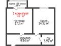 1-комнатная квартира, 49.2 м², 2/4 этаж, Квартал 45а за ~ 17.2 млн 〒 в Костанае — фото 18