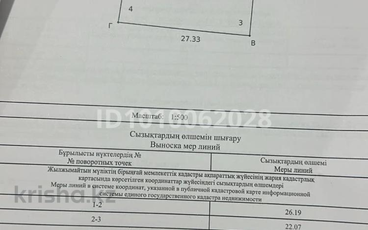 Участок · 6 соток, Қызылқұм 335 за 23 млн 〒 в Батыре — фото 2