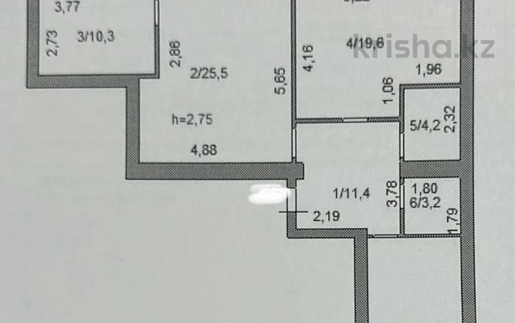3-бөлмелі пәтер · 93.4 м² · 4/9 қабат, Мухтара Ауэзова 189/16, бағасы: 34.9 млн ₸ в Кокшетау — фото 2