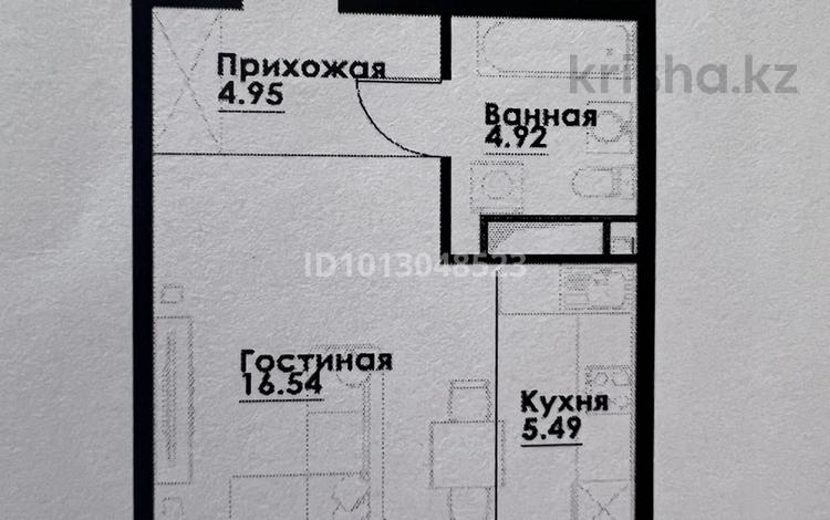 1-бөлмелі пәтер · 32 м² · 7/12 қабат, ул. Фадеева, 38г 38 — Фадеева Тлендиева, бағасы: 23 млн ₸ в Алматы, Алатауский р-н — фото 3